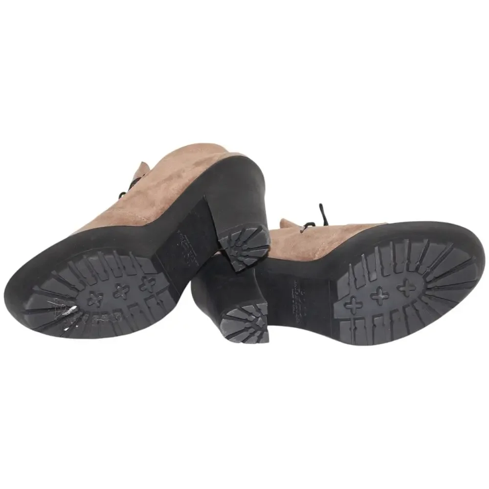 POLO Ralph Lauren Helene‎ Suede Platform Ankle Booties 39 B US 9